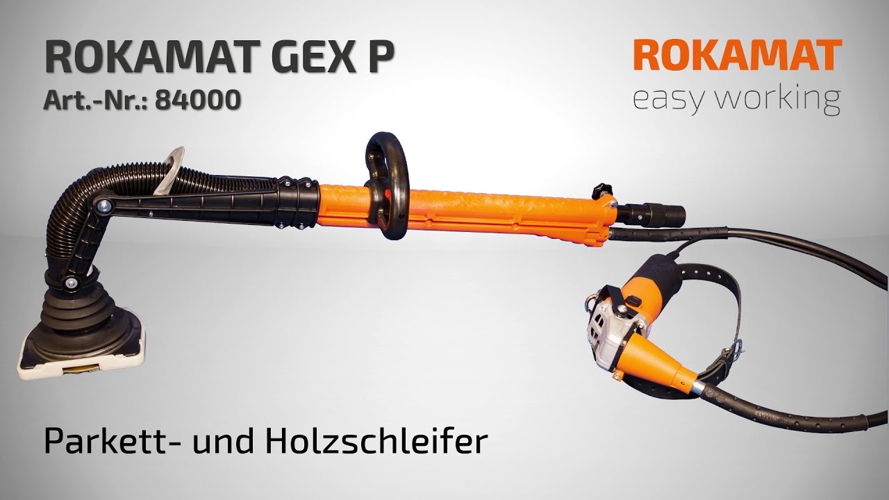 Parkettschleifmaschine/ Holzschleifmaschine  ROKAMAT GEX P
