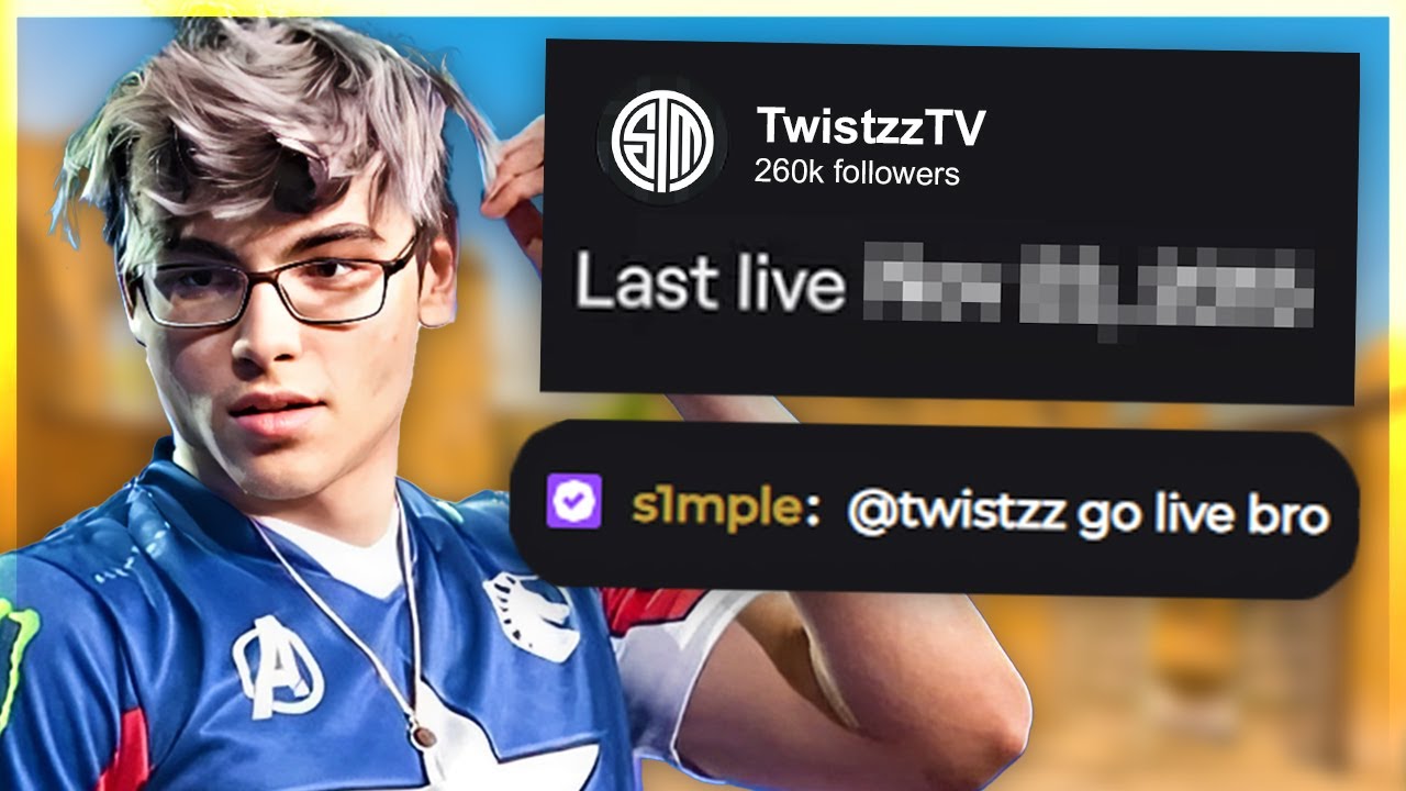 When TWISTZZ used to stream...