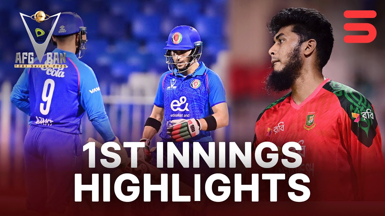 1st Innings Highlights | Afghanistan vs Bangladesh | Match 02 | T20I Series | ACB | 311K