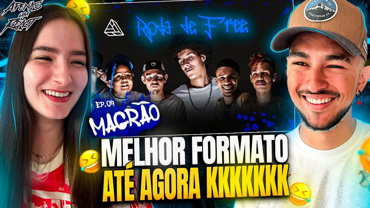 Apenas um react | RODA DE FREESTYLE - EP.04: RESTA UM - MAGRÃO | Tropa da Vents