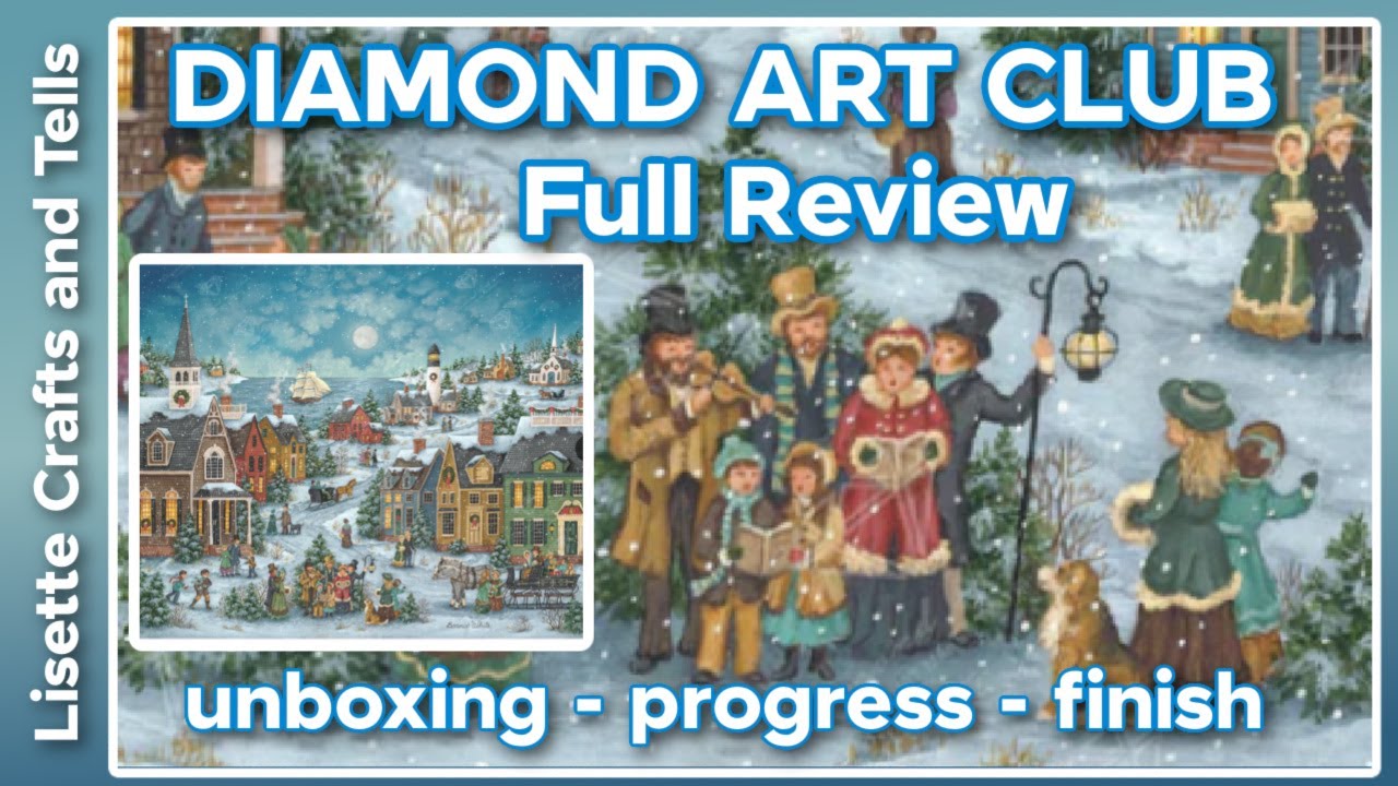 Полный обзор DIAMOND ART CLUB: Harbor Side Carolers - Ладно, теперь я фанат Бонни Уайт.