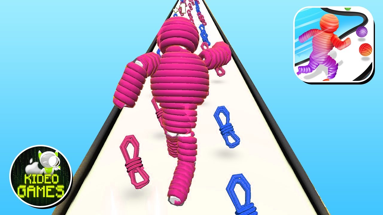 Rope Man Run - All Levels Gameplay Android,ios game Mobile Game Max Level New Update #1158