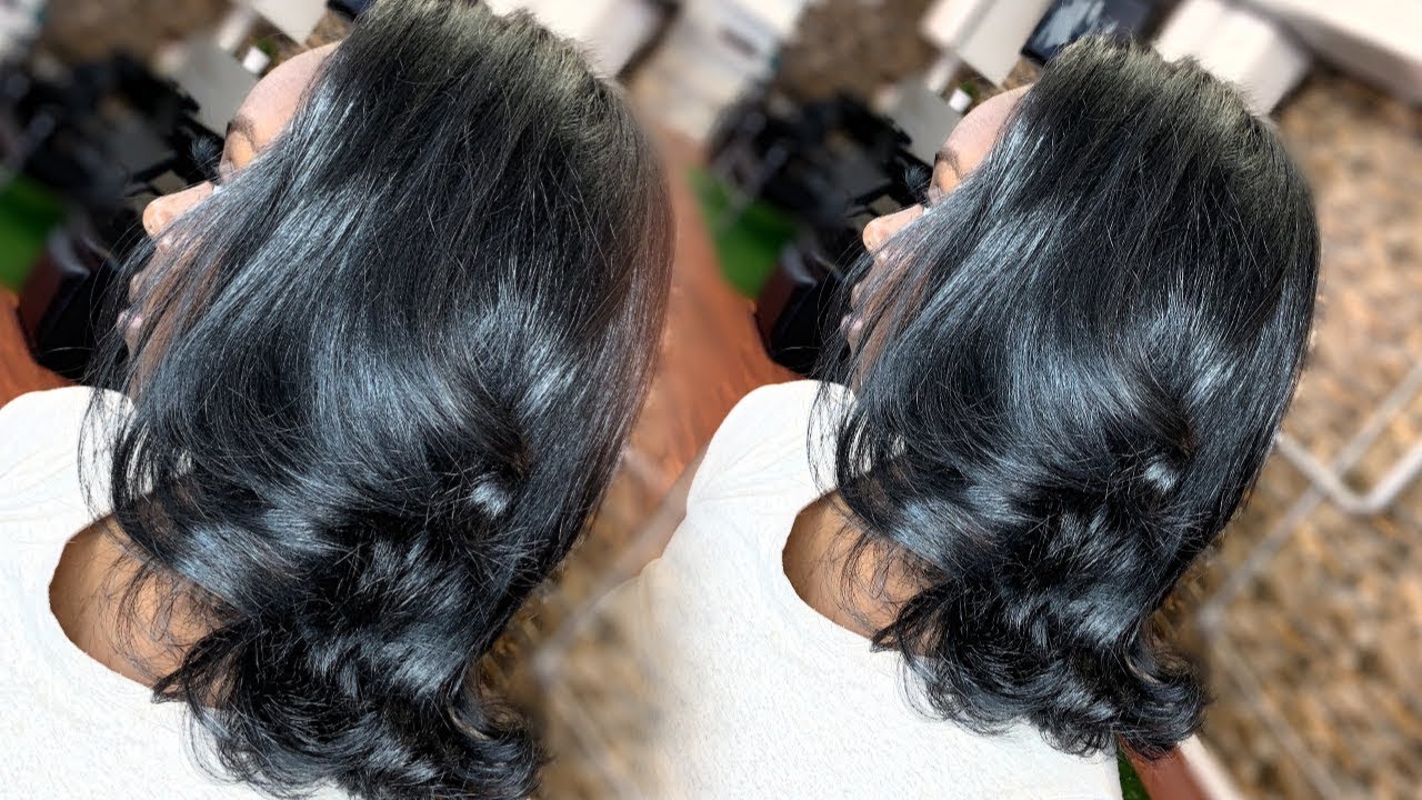 Silk Press On FINE Hair! She Found Me On YouTube
