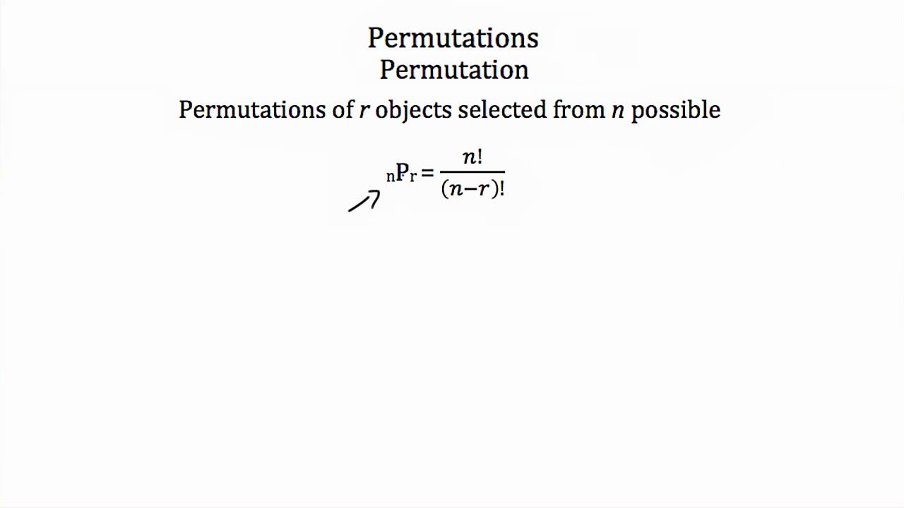 Probability -- Combinations and Permutations
