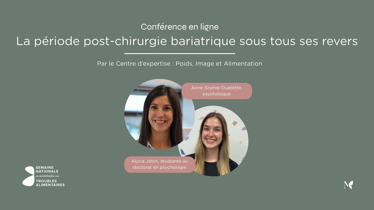 Conférence en ligne : La période post-chirurgie bariatrique sous tous ses revers #SemTA