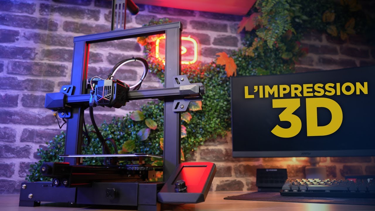 D&Eacute;BUTER dans L'IMPRESSION 3D - Tr&egrave;s accessible en 2023