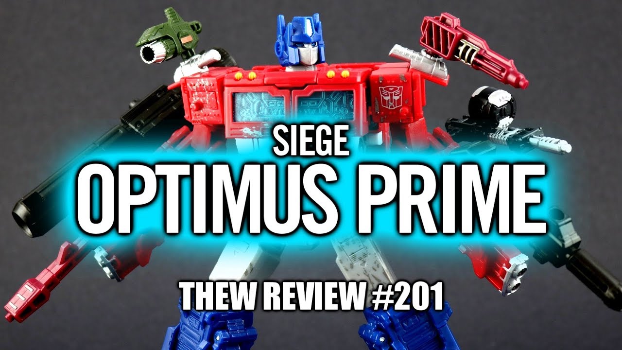 Siege Optimus Prime: Thew's Awesome Transformers Reviews 201