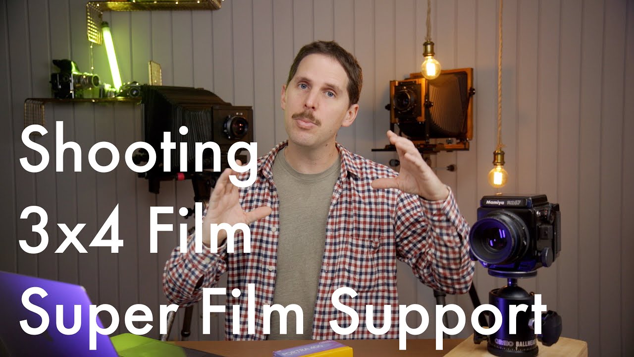 Shooting 3x4 Film || Super Film Support
