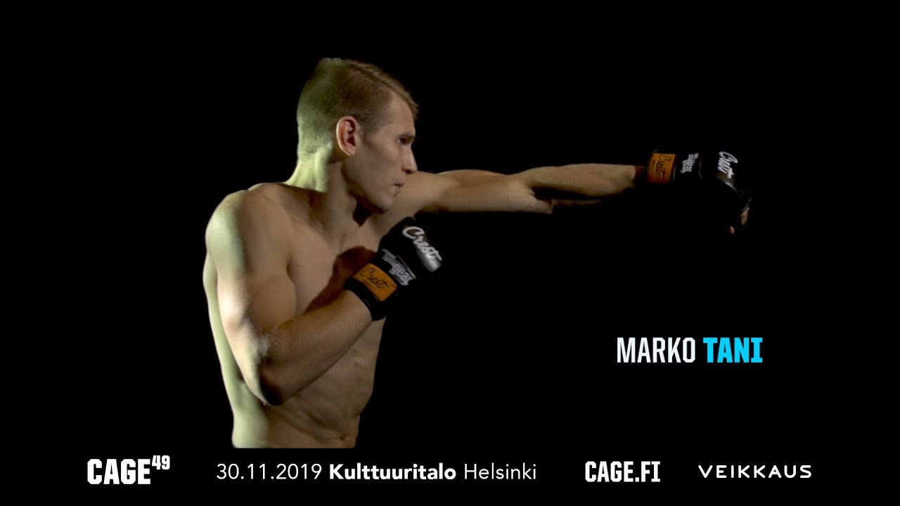 CAGE&nbsp;49 Marko Tani: Kuristan ekassa tai tokassa er&auml;ss&auml;