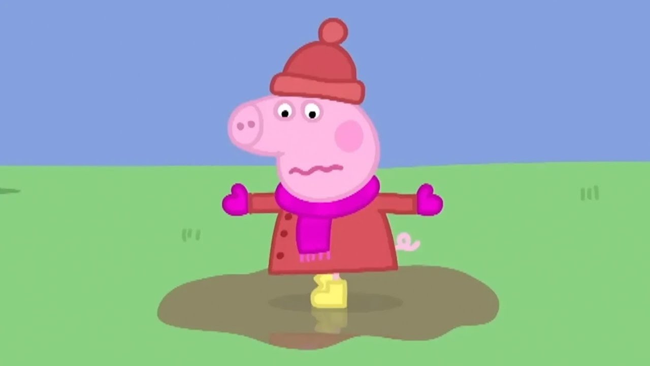 Peppa Pig Hrvatska | Smrznuta lokva | Crtići Za Djecu