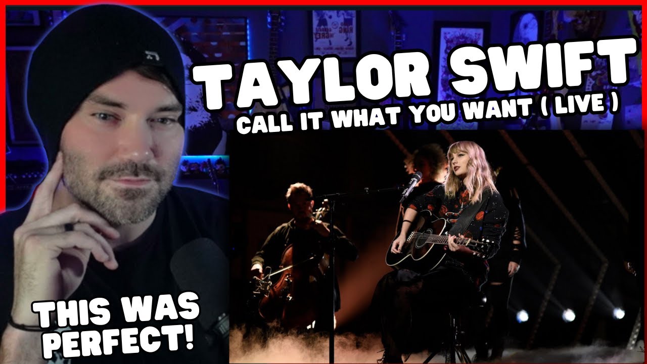 Metal Vocalist Reacts - Taylor Swift - Call It What You Want LIVE