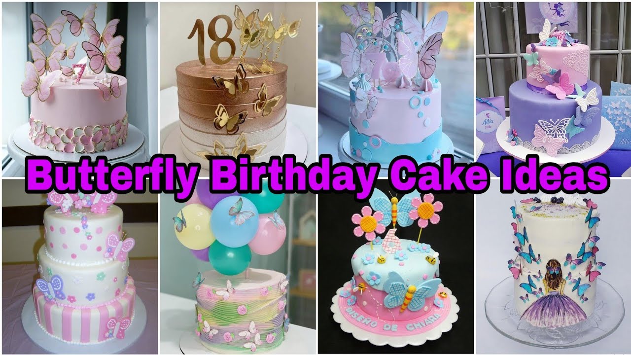 Butterfly Cake Ideas 2021/Amezing Butterfly Birthday Cake Ideas/Beautiful Butterfly Cake Designs