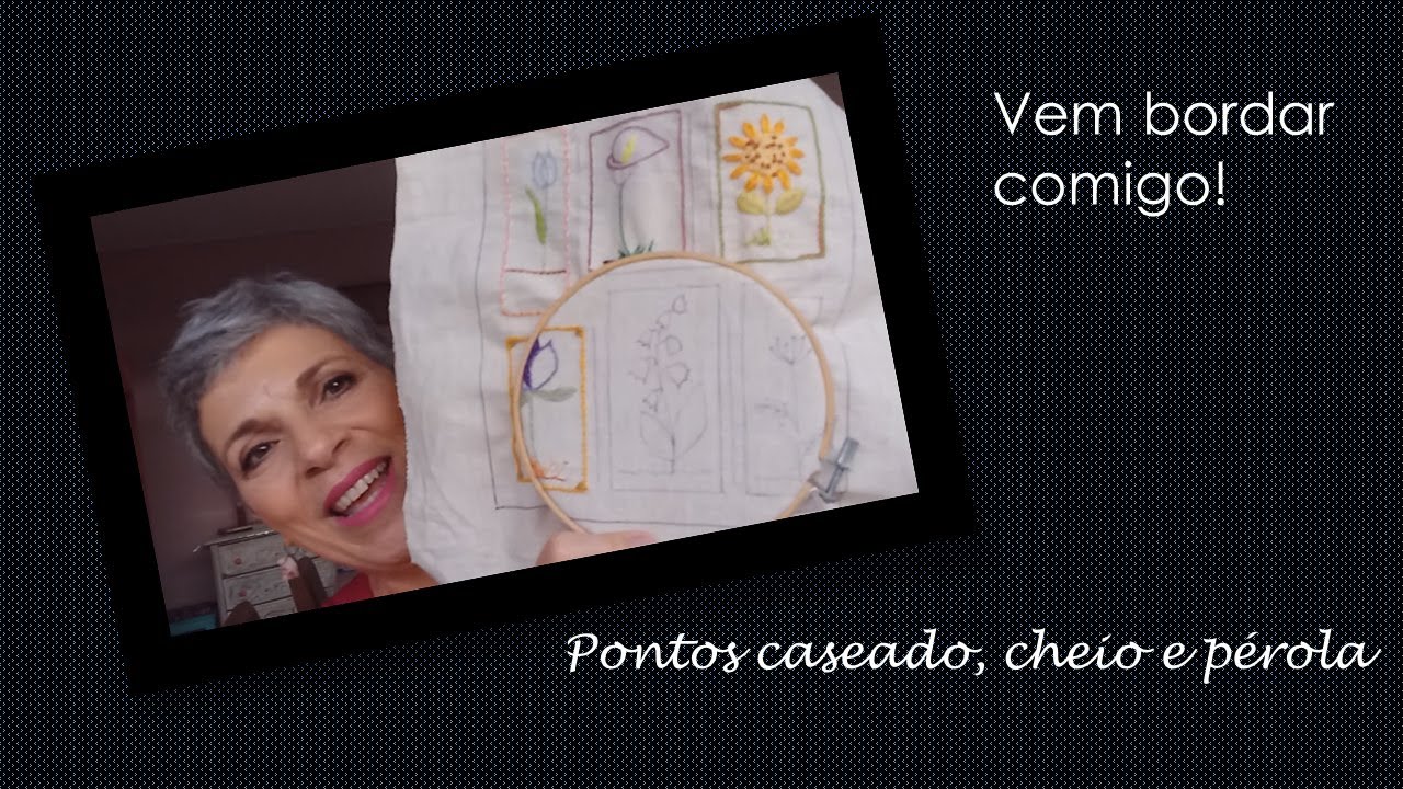 COMO FAZER UMA FLORZINHA NOS PONTOS CASEADO, CHEIO E PÉROLA (CORAL)