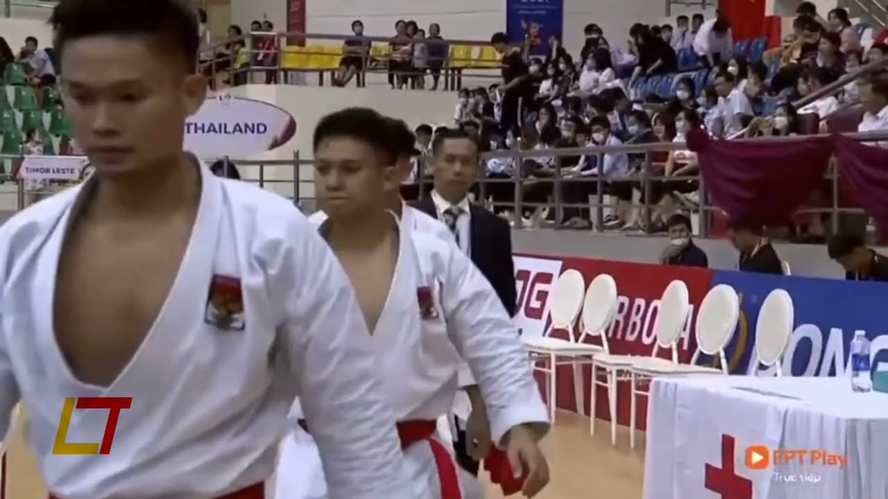 Male Team Kata Gold medal: Indonesia vs Thailand | SEA Games 2022 Karate
