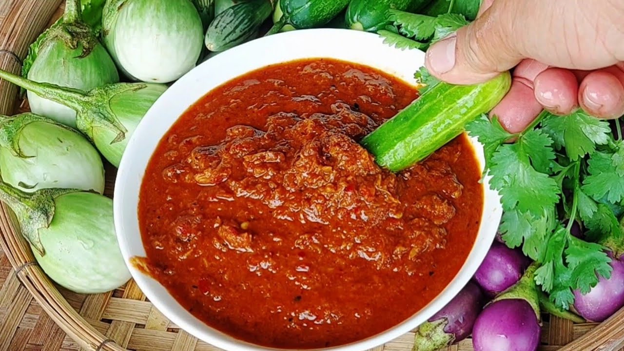 น้ำพริกปลาทู สูตรแซ่บสุดยอด เมนูเปลืองข้าวเปลืองผัก จิ้มผักสดๆ เก็บไว้ได้นาน แซ่บนัวข้าวไม่เหลือ