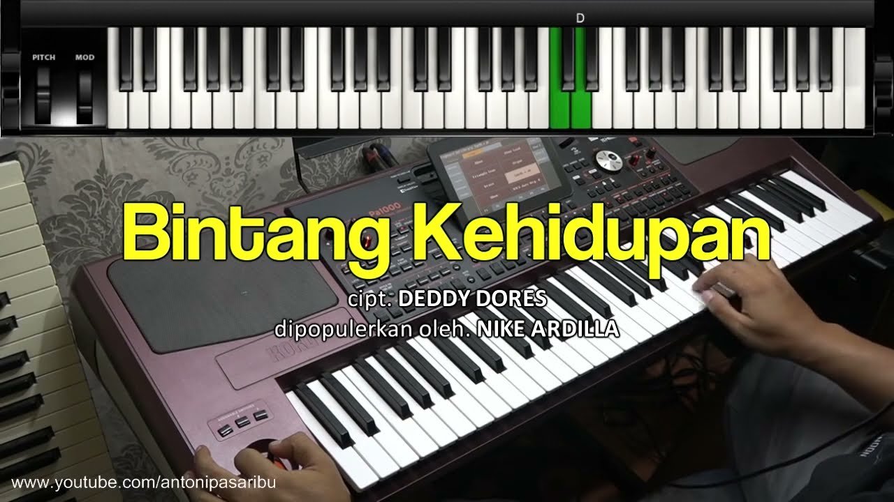 KARAOKE BINTANG KEHIDUPAN-DEDDY DORES. KEYBOARD ANTONI PASARIBU