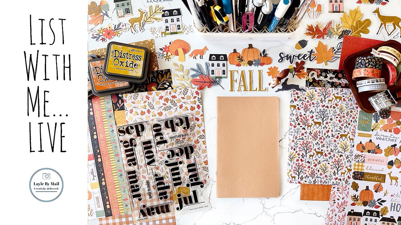 List With Me... LIVE, Traveler's Notebook Style 10.7.23