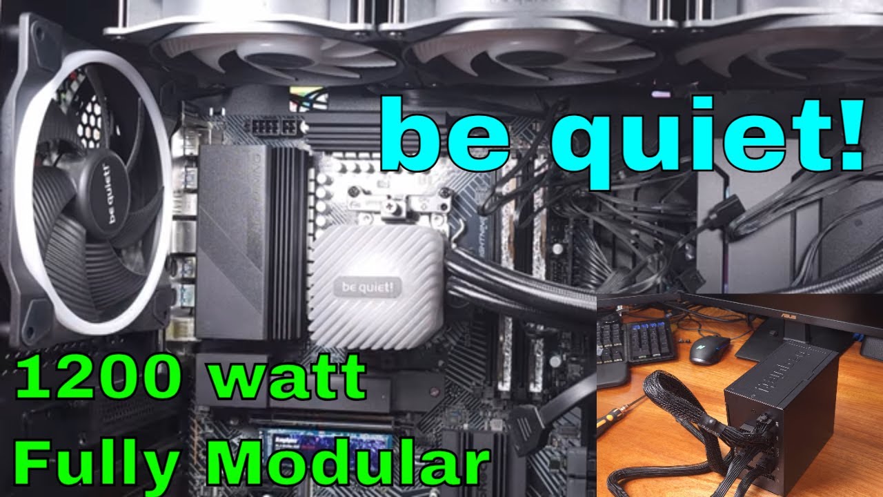 Будьте тише! Pure Power 12M — Ryzen 9700X + RTX 4070 Super Rig