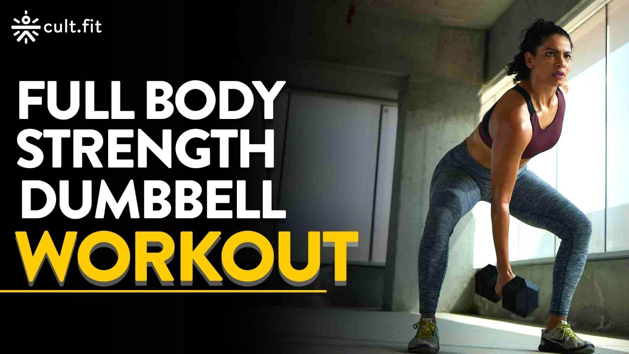 Full Body Strength Dumbbell Workout | Home Workout | Full Body Workout |  @cult.official