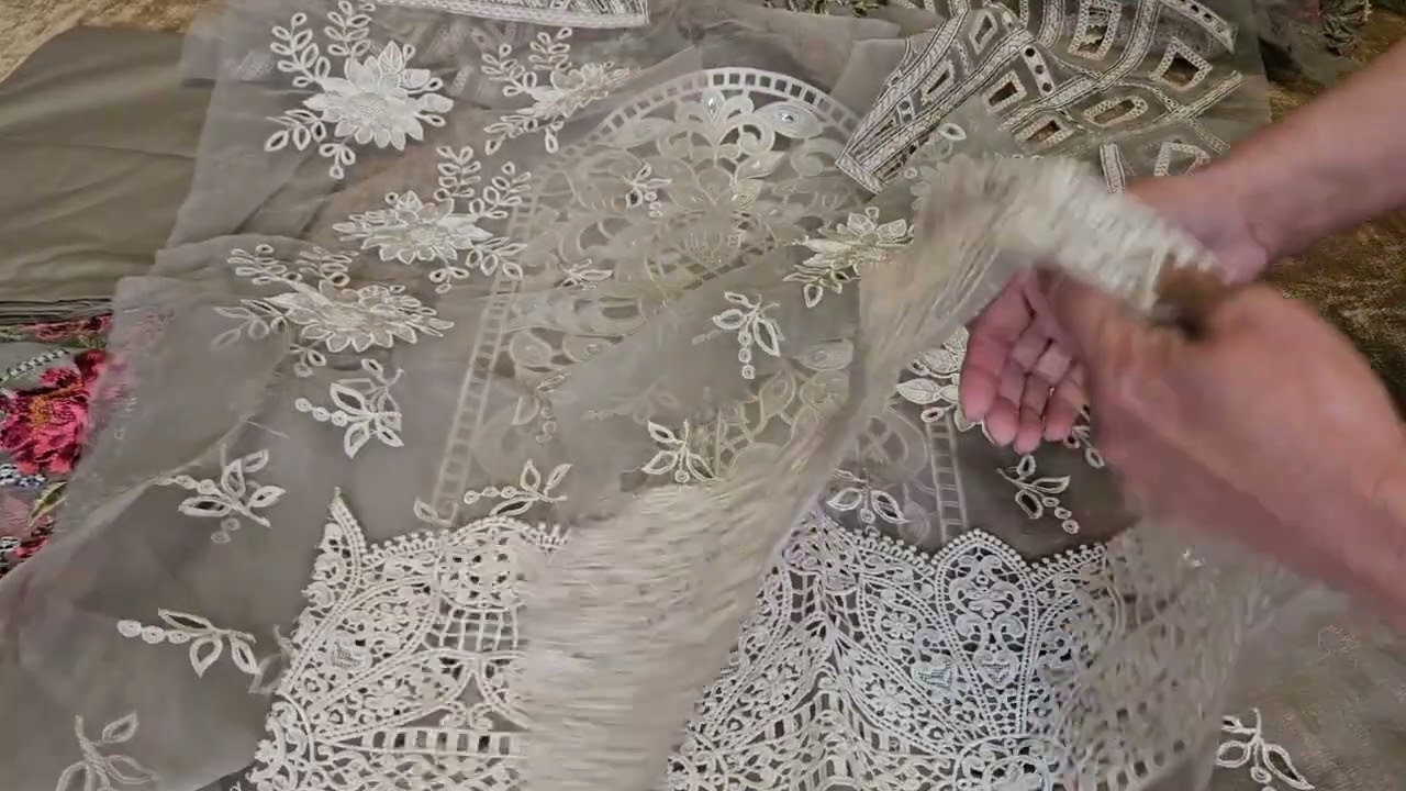 unstitched fancy suit #craft #fashion #tips #design #dress