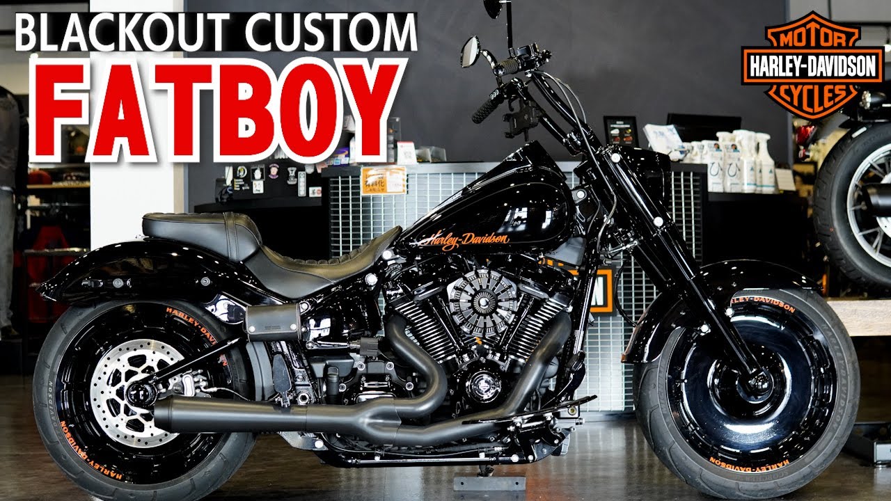 2021Fat Boy/ブラックアウトカスタム/FLFBS/#harleydavidson #ハーレーダビッドソン成田幕張#ファットボーイ#fatboy