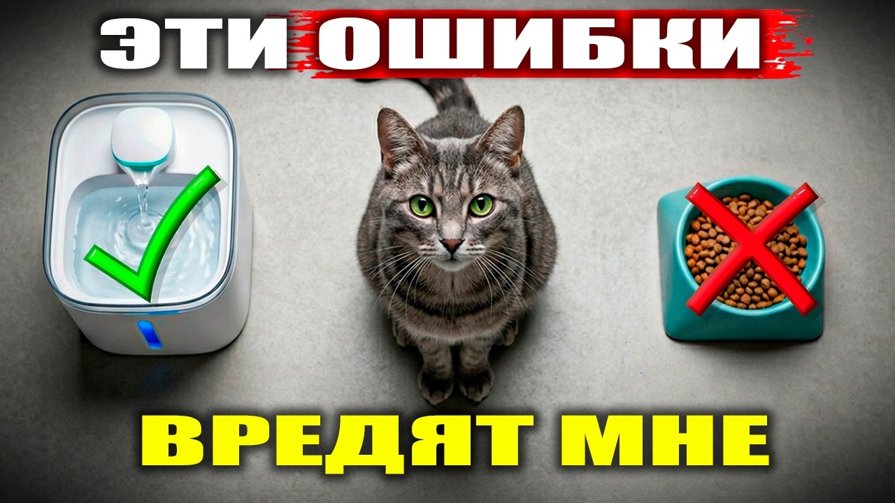 Эти ошибки ВРЕДЯТ домашней кошке!