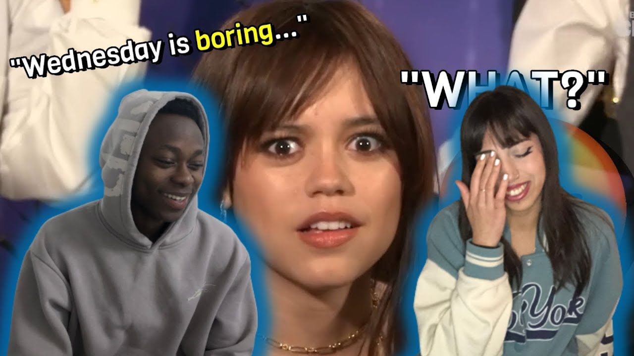 HILARIOUS REACTION TO Jenna Ortega being the funniest woman alive for 12.5 minutes straight