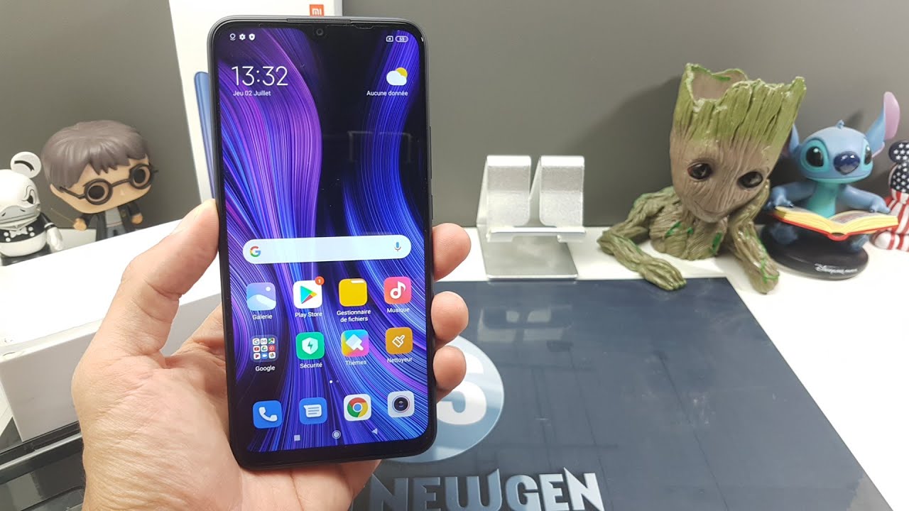 Redmi 9 déballage et prise en main avant TEST