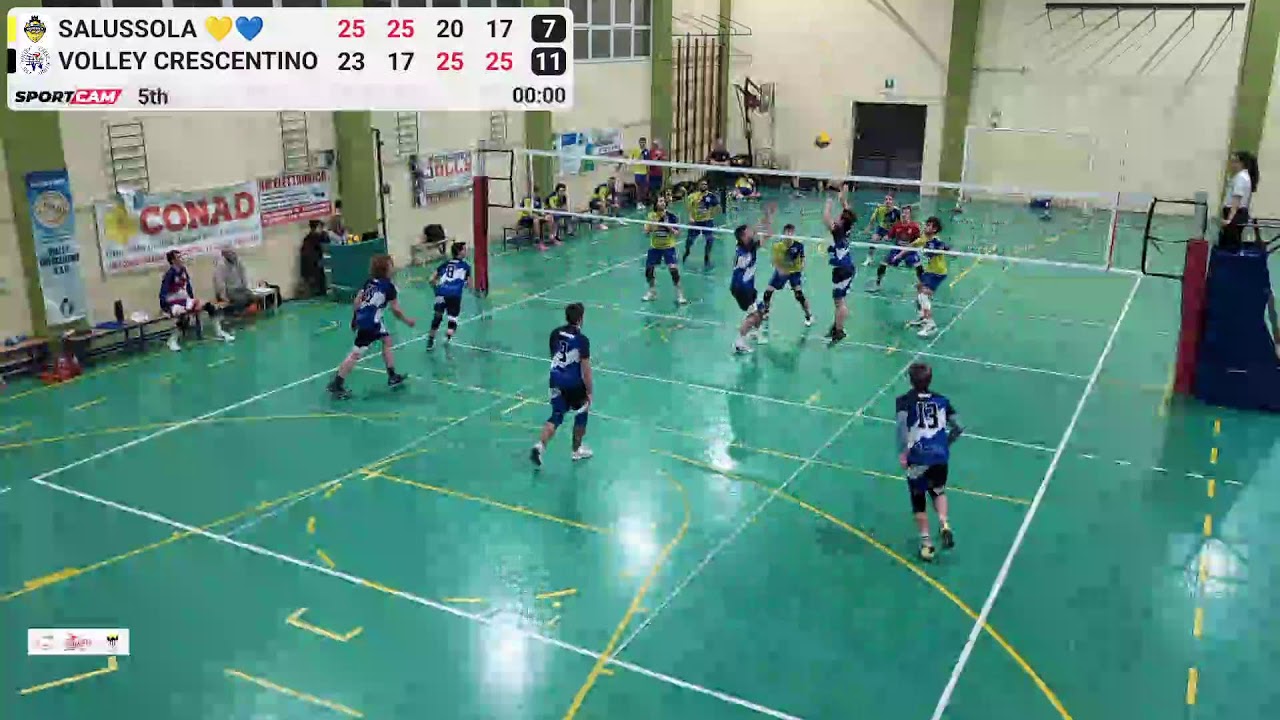 Salussola 💛💙 vs Volley Crescentino - 20/02/2026