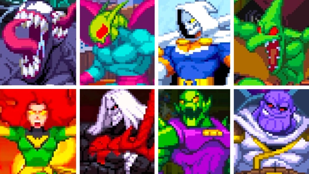 Marvel Cosmic Invasion - All Bosses