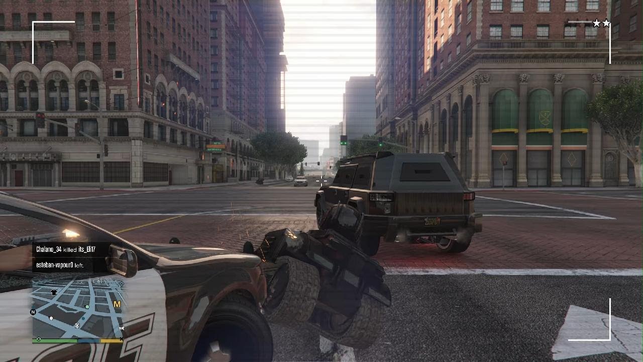 Grand Theft Auto V full battle knight hawk and mk vs rc