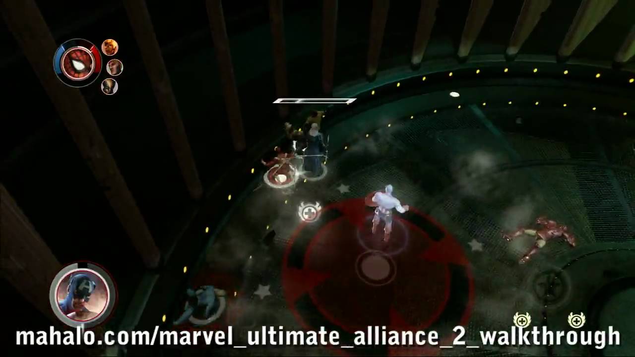 Marvel Ultimate Alliance 2: Walkthrough - Ambush - Fight Captain America Part 3