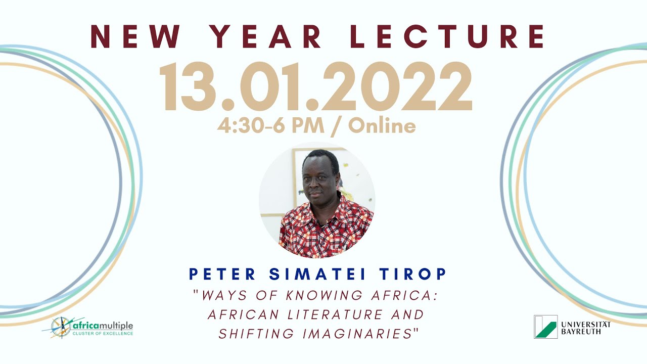 New Year Lecture 2022 - Prof. Dr. Peter Simatei Tirop