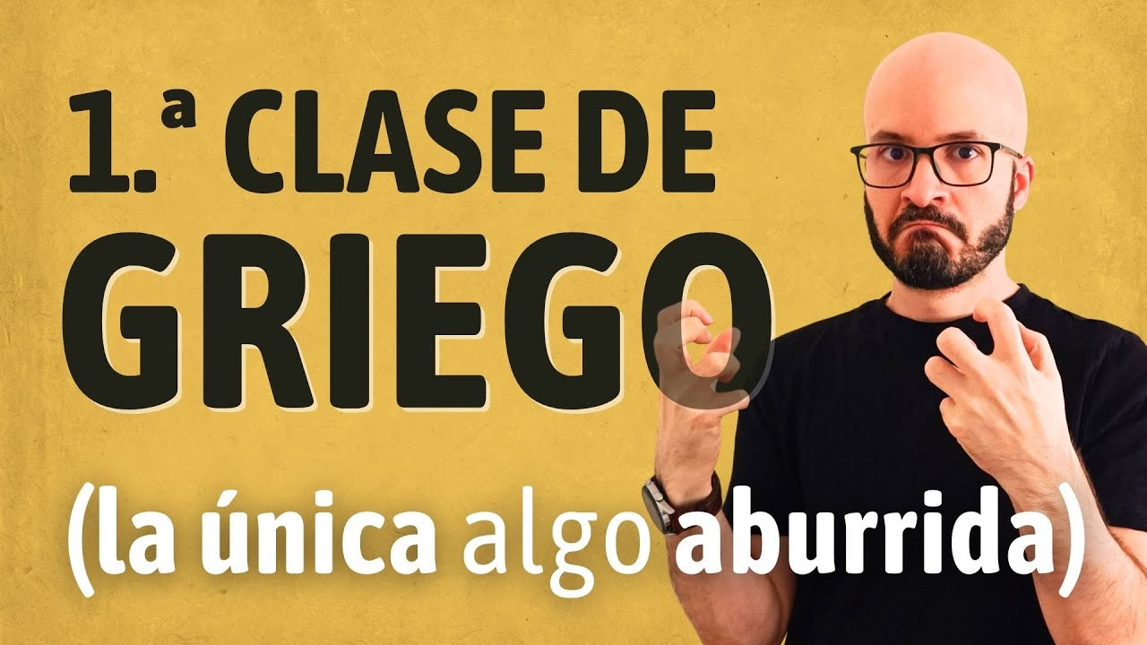 GRIEGO ANTIGUO desde cero 🏺 alfabeto, dialectos, espíritus...