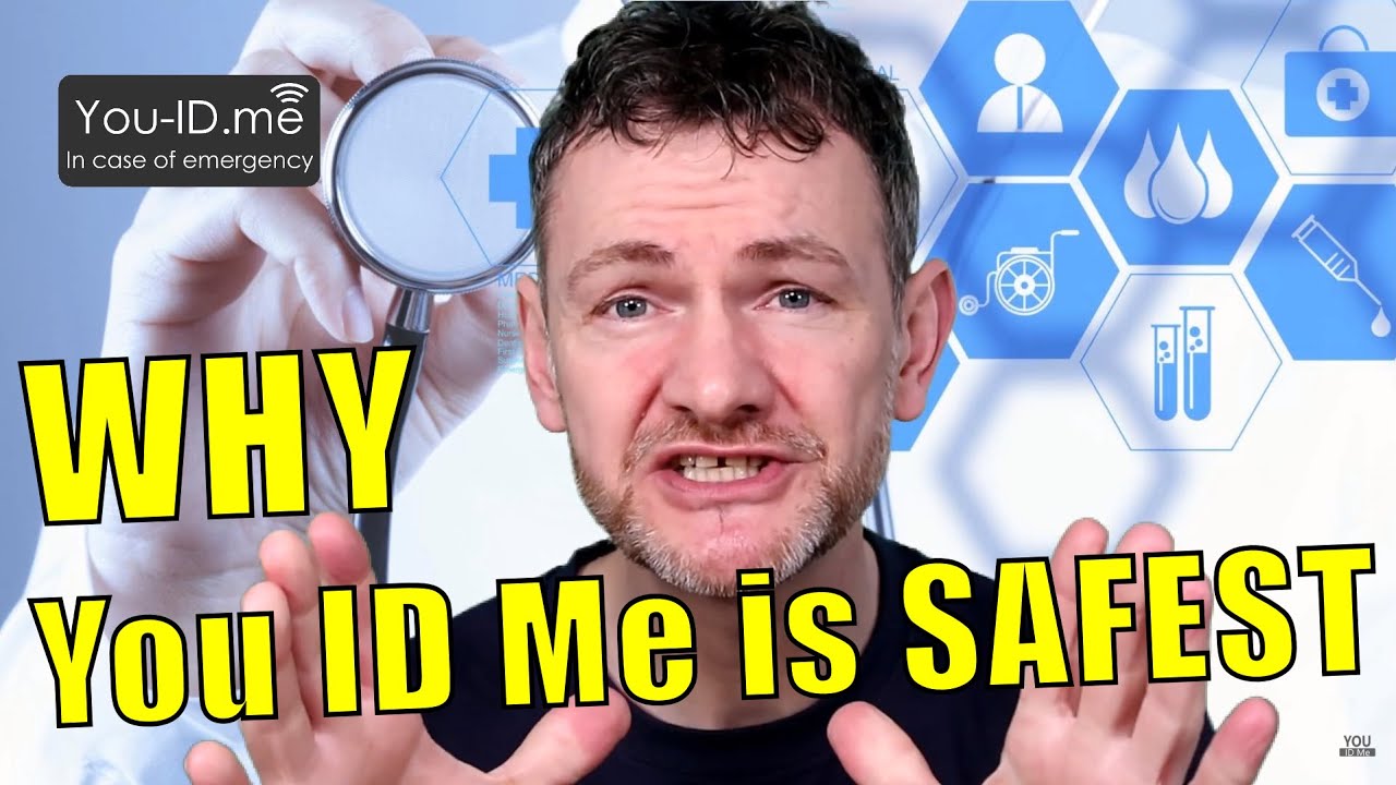 Why is You ID Me the UK's safest and best emergency medical ID alert service. In case of emergency