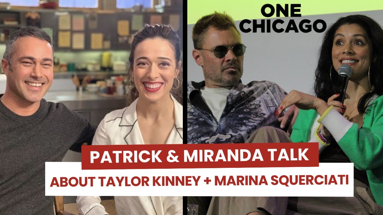 Patrick Flueger & Miranda Rae Mayo talk about Marina Squerciati & Taylor Kinney and the crossover