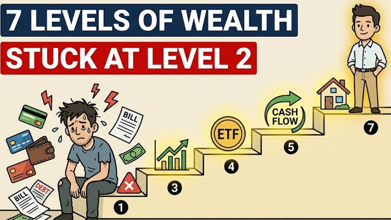 The 7 Levels of Wealth (Most People Are Stuck at Level 2 Their Whole Life)