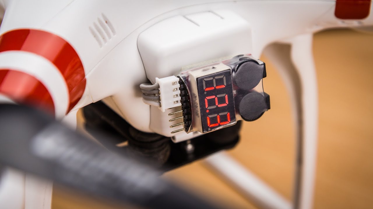 DJI Phantom #61 - LiPo Beeper anschließen