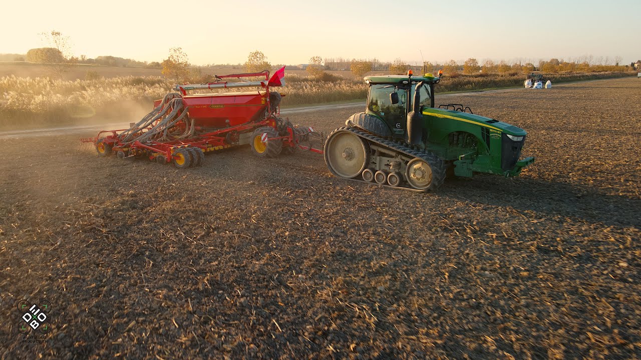 Vaderstad Rapid A800C + John Deere 8370RT | Ca' Corniani & Genagricola 1851