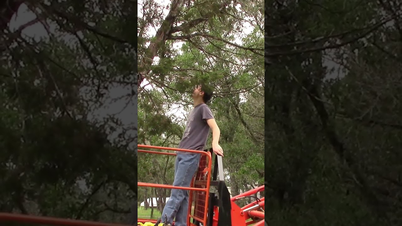 Using The Titan Attachments #forklift #safety #cage work platform 36