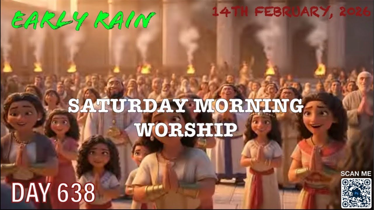 EARLY RAIN 🌧️ DAY 638: “ SATURDAY MORNING WORSHIP “