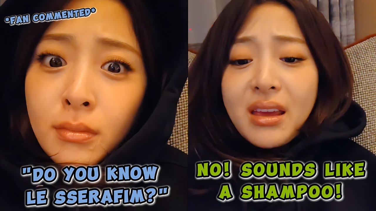 Fans attempted to anger YUNJIN on weverse live and failed miserably! 😂😆