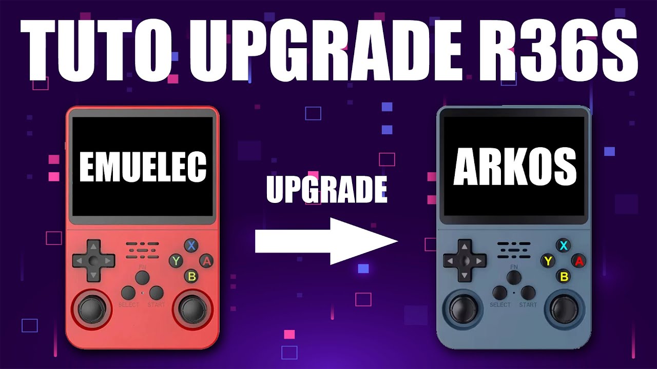 Vraie ou Fausse R36S ? | Upgrade Emuelec vers ArkOs | Comparaison | Critique.