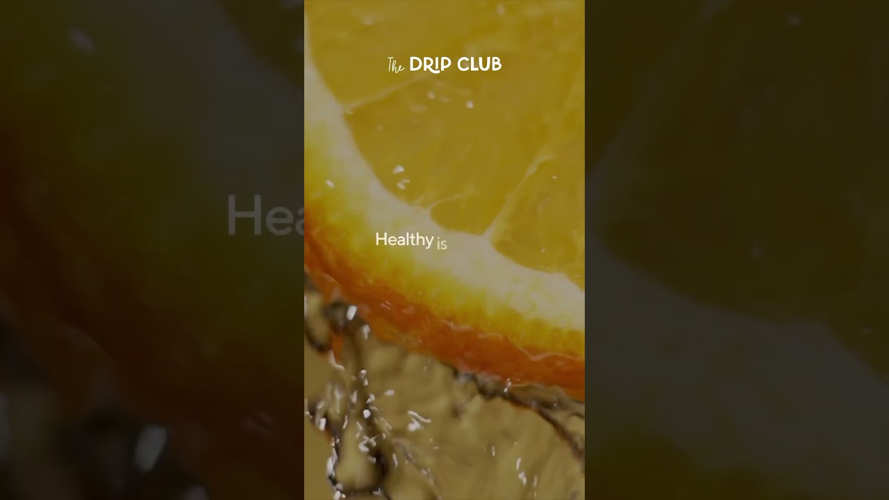 DRIP BEFORE YOU DROP with IMMUNE BOOSTER from The Drip Club💧