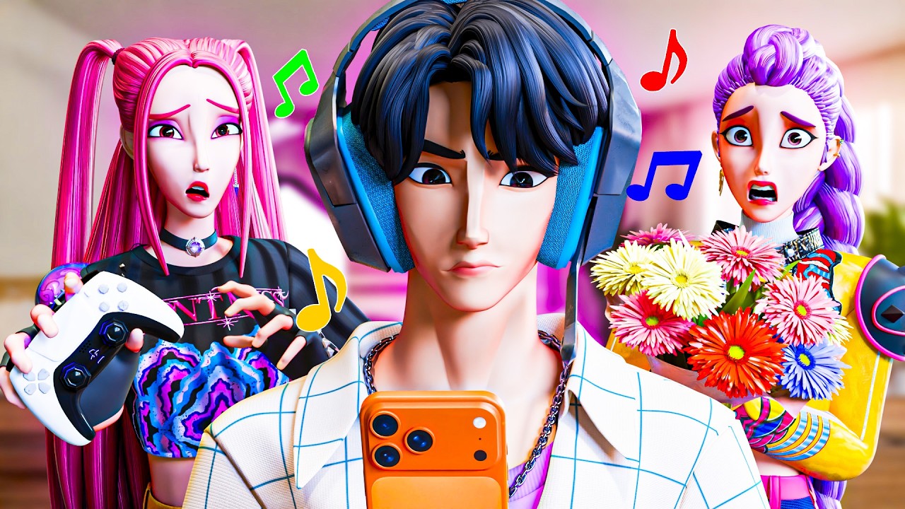 JINU ignora TUTTI per 24H! KPop Demon Hunters Animazione