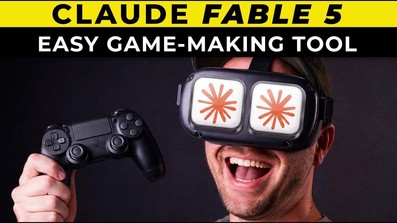 Claude Fable 5 + Higgsfield Games = Позволяет создать игру по одной подсказке