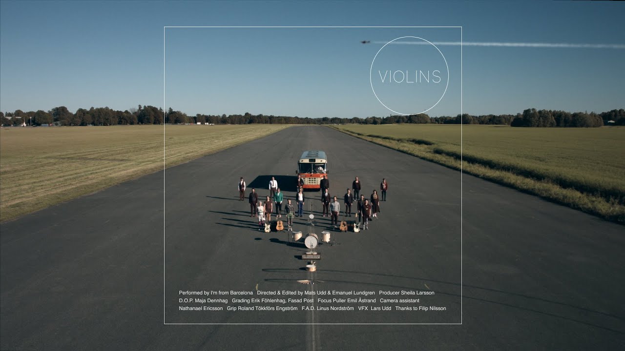 I'm from Barcelona - Violins (Official video)