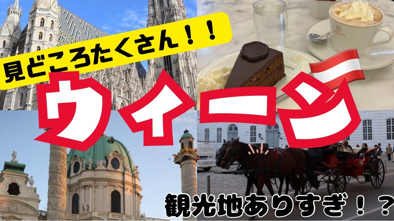 【音楽の都】魅力が大渋滞しちゃってる⁉️ウィーンが最高すぎた件について。大学生バックパッカーの旅　オーストリア・ウィーン滞在記　2023/10/08〜10/12