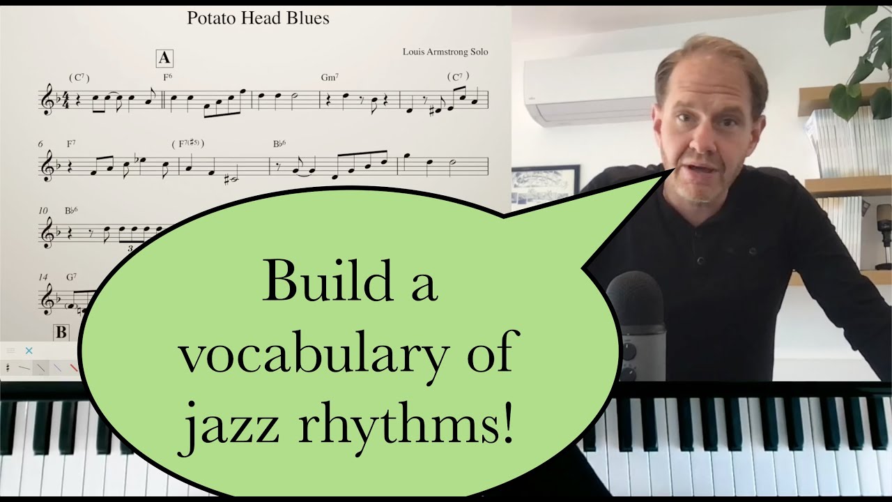 Building a Jazz Rhythmic Vocabulary (with Help from Louis Armstrong)