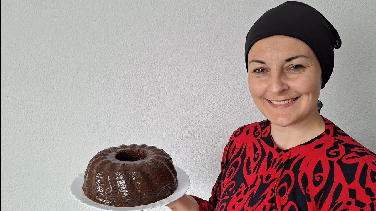 Najsočniji i najjednostavniji ČOKOLADNI KUGLOF❤️sa mjerom na čaše❤️